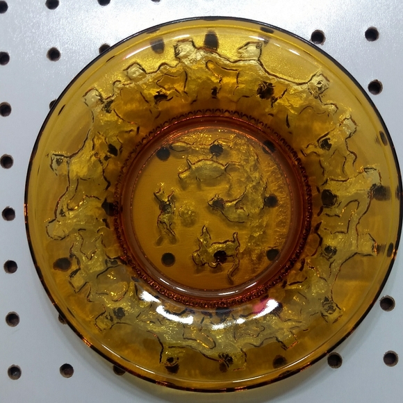 Vintage Nursery Rhyme Indiana Glass Cup and Saucer - Picture 8 of 8